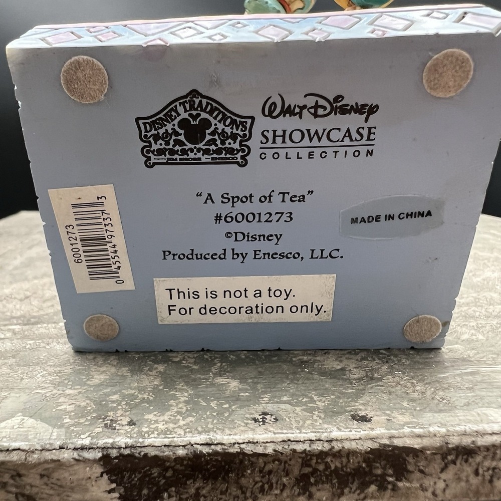 Jim Shore Disney Traditions Mad Hatter "A Spot of Tea" Figurine 6001273 No Box - Picture 12 of 12